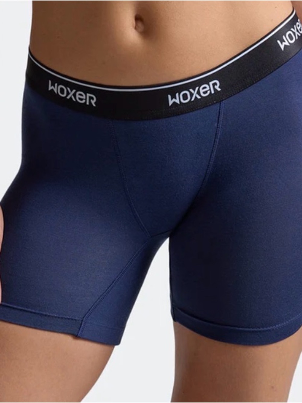 Woxer Navy Blue Baller Flex Briefs
